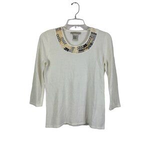 Requirements Women's Casual Ivory Top